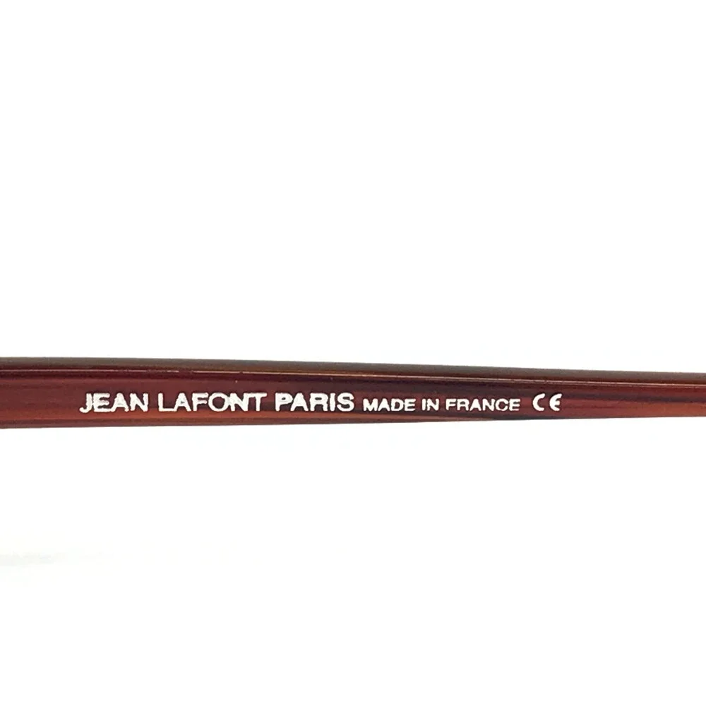 Jean Lafont Eyeglasses Frames MING 164 Brown Red Rectangle Full Rim 53-15-142